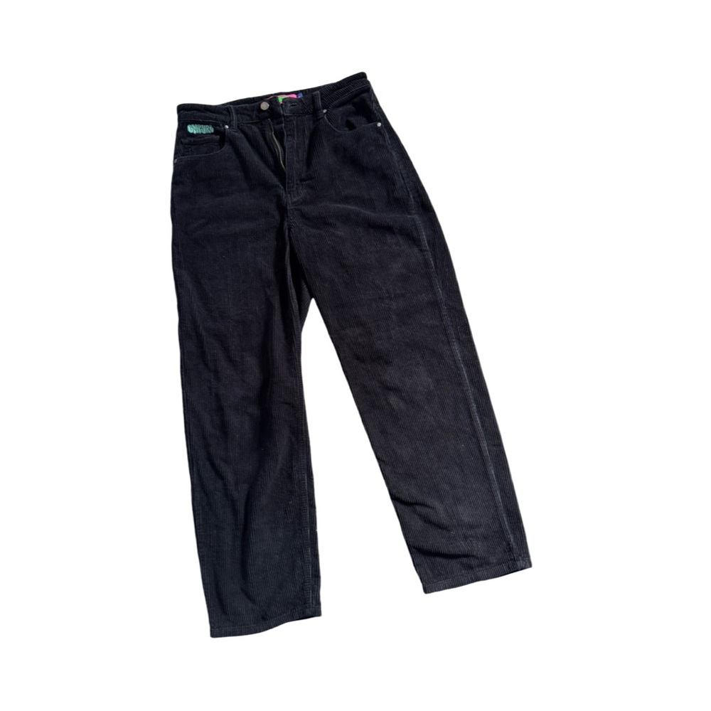 Empyre Tori SK8 Corduroy black - women’s size 7 (14.5” x 29”)